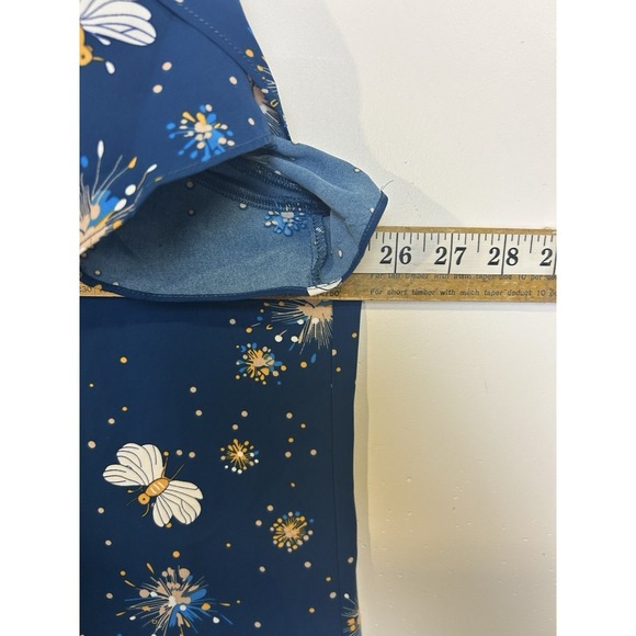 Anyalli Top Blouse Plus Size 2X Butterfly Novelty Print Lightweight Shiffon - Picture 6 of 9